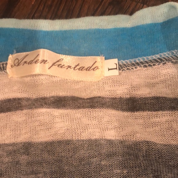Women’s striped cardigan - Picture 2 of 2